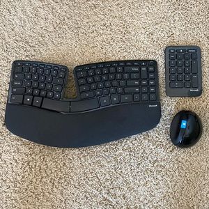 Microsoft Sculpt Ergonomic Wireless Desktop Keyboard and Mouse